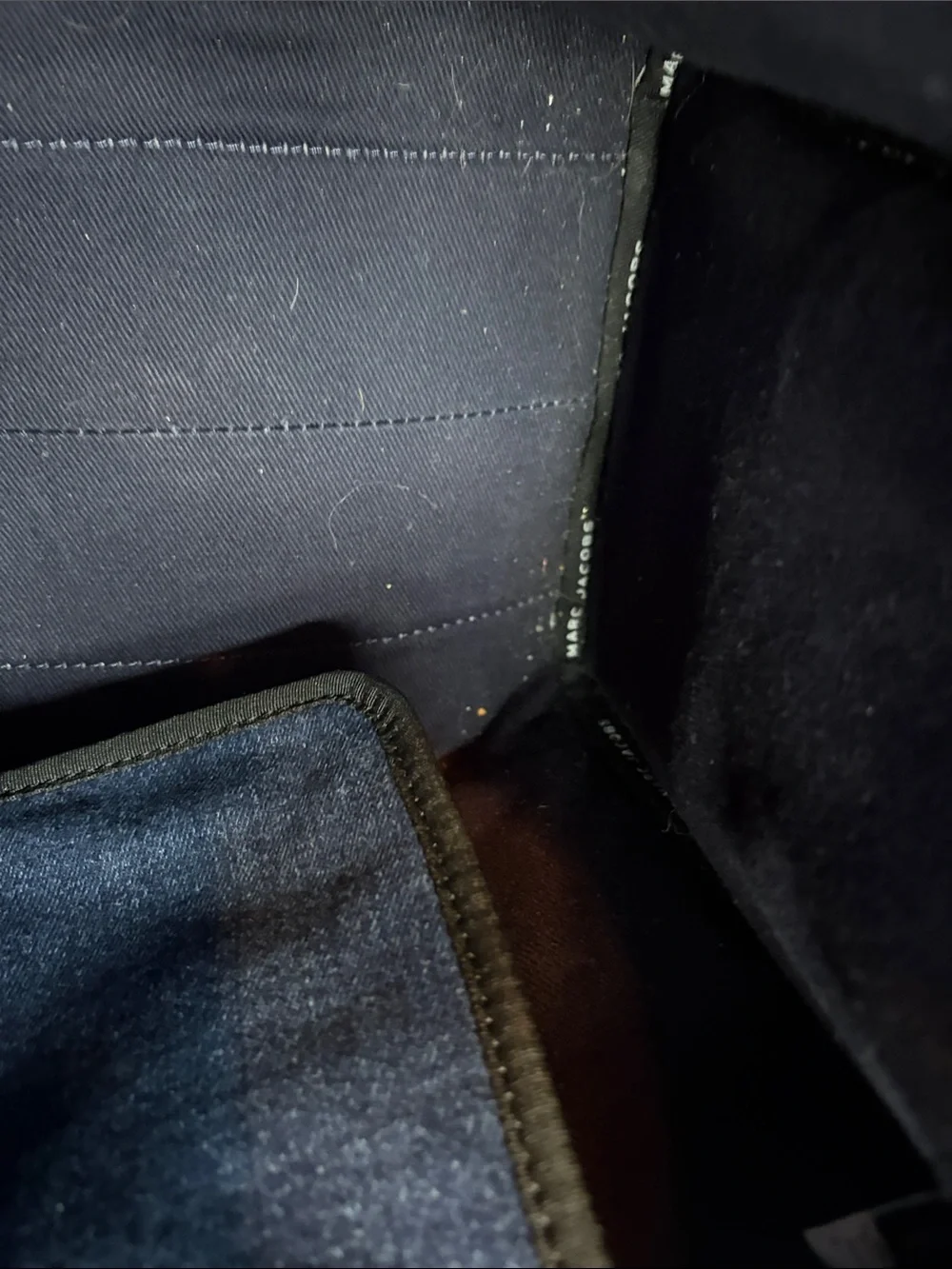 Marc Jacobs Blue Patchwork Denim Tote Bag